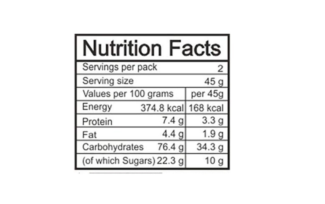 TheNibbleBox Captain Currants Granola Bars   Pack  90 grams